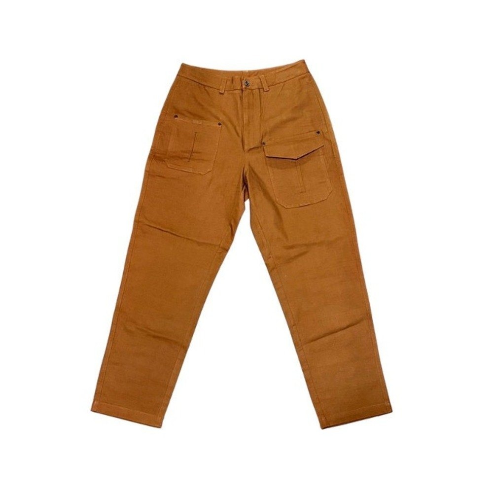 Maden Clothing Retro Workwear Utility Pants Men's 30 Brown Carpenter Canvas
